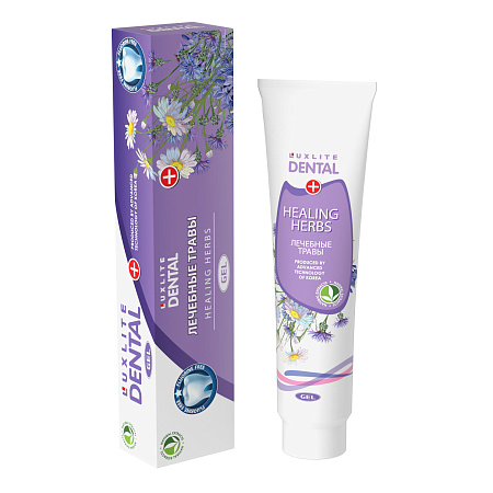 Гелевая зубная паста Luxlite Dental «Лечебные травы»